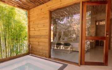 jacuzzi habitacion doble hotel sbh cristal paje