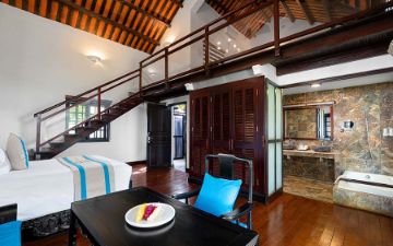 bagno villa duplex vista oceano sbh le belhamy beach resort<br/>