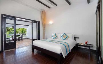 letto villa duplex piscina privata sbh le belhamy beach resort<br/>