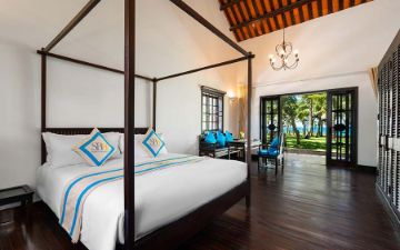 letto villa vista oceano sbh le belhamy beach resort<br/>