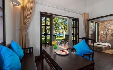 soggiorno villa vista oceano sbh le belhamy beach resort<br/>