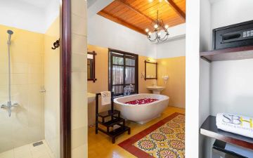 bagno villa piscina privata sbh le belhamy beach resort<br/>