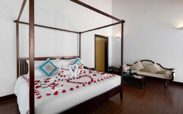 letto villa piscina privata sbh le belhamy beach resort<br/>