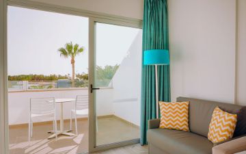 terrasse grande chambre familiale SBH Maxorata Resort<br/>