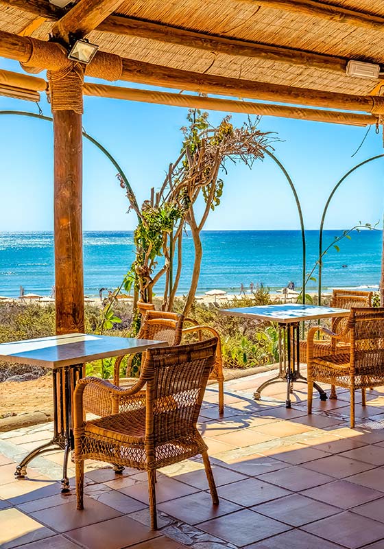 bares y restaurantes gastronomia sbh taro beach