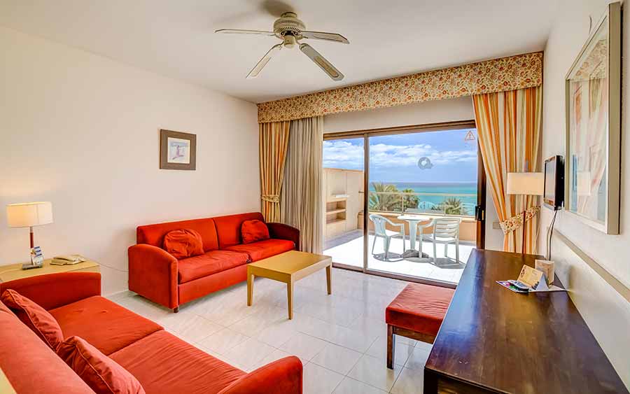 family room sea view sbh taro beach