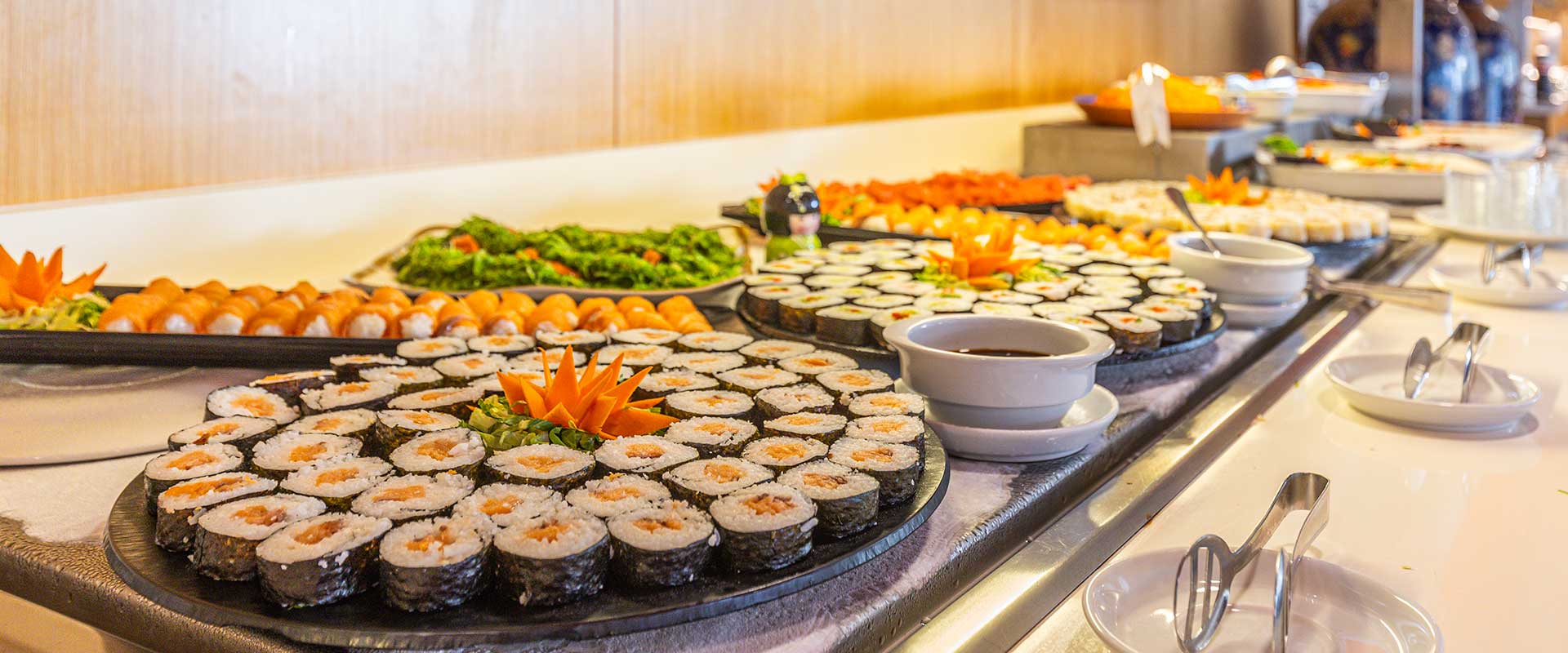 Asian themed restaurant SBH Monica Beach Resort