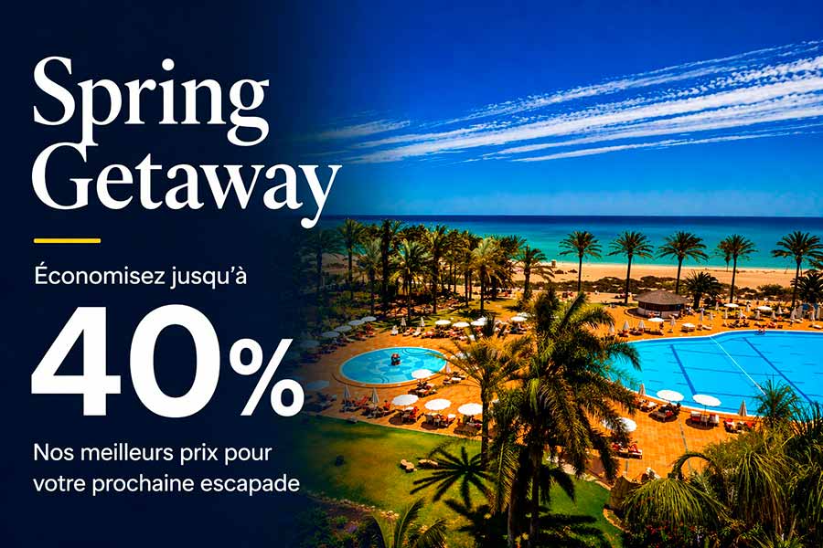 offre spéciale sbh hotels resorts