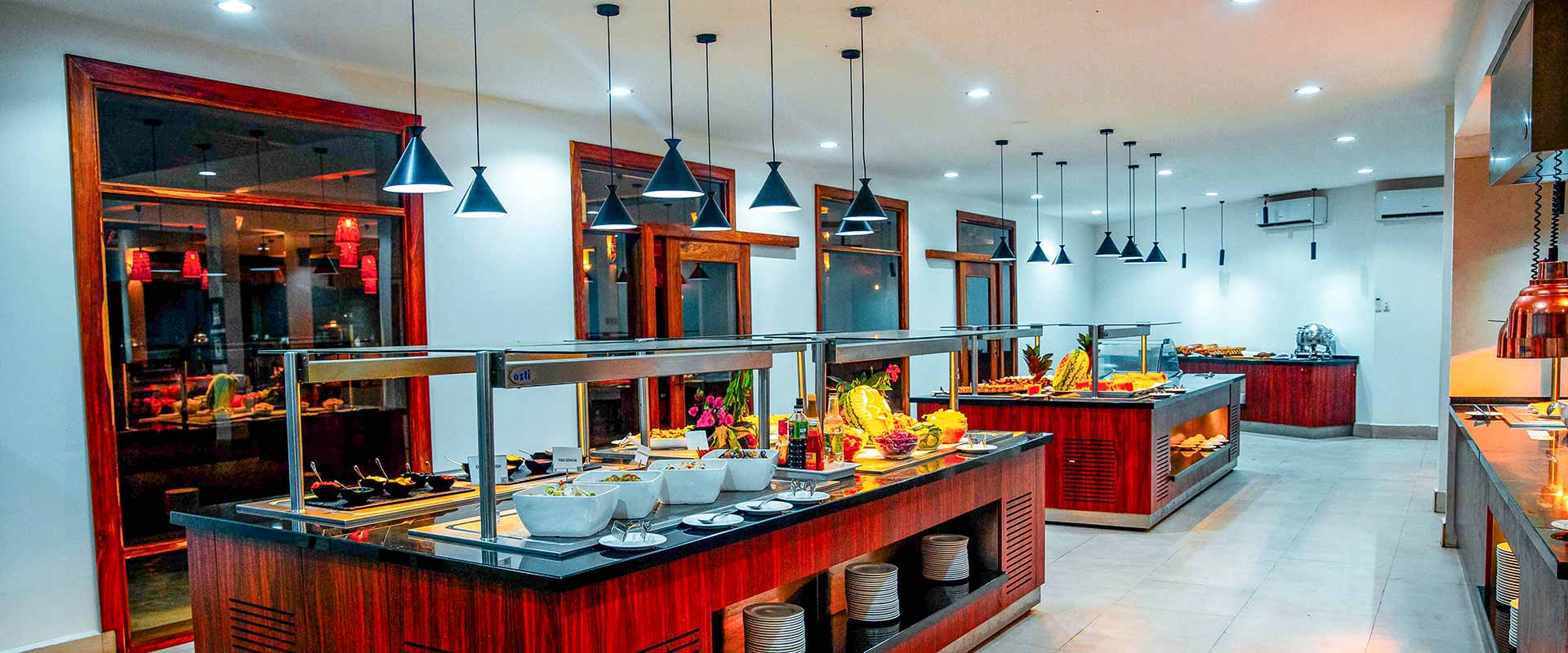 ristorante a buffet dello SBH Monica Zanzibar