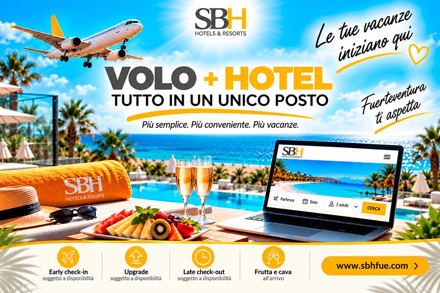 offerta SBH hotel + volo offerta hotel + volo